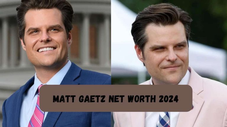 Matt Gaetz Net Worth 2024- Career, Wife, Age, Height, and …