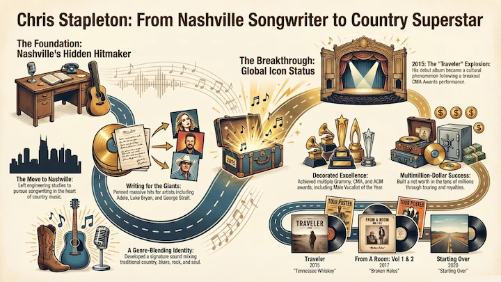 Chris Stapleton Net Worth: From Songwriter to Superstar 4 Chris Stapleton Net Worth 3