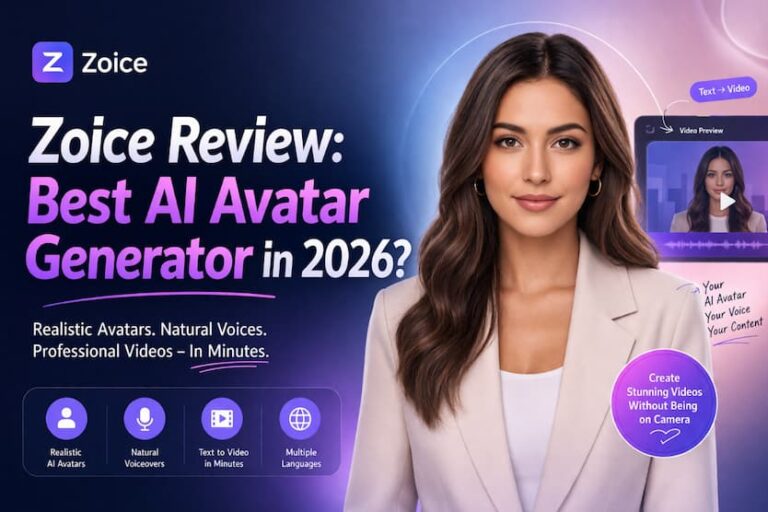 Zoice Review: Best AI Avatar Generator in 2026?