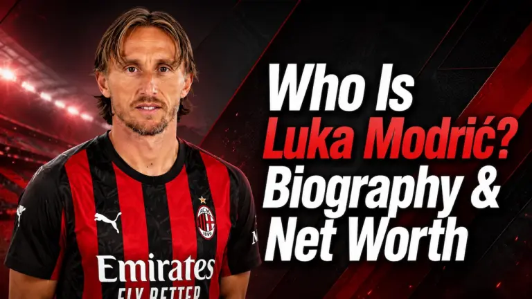 Who Is Luka Modrić? Bio, Net Worth & Career
